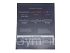 Life Fitness 9500 Next Gen Workout Profiles Console Decal