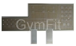 Life Fitness  95Ti Treadmill Key Pad 118e-00001-0129