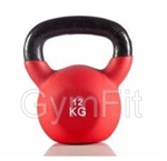 Gym-Fit 12KG Neoprene Kettlebell
