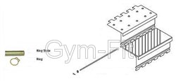 Stairmaster Stepmill Step Shaft Nut & Circlip Fixing