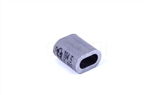 Gym Cable 4.4 - 5.5mm Wire Rope Connector Crimp Alluminum