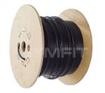 Gym Wire Cable 100m Roll. 7x19 Wire. 4mm Covered in Black Nylon to 5mm