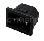 Power Cable Receptacle  Male Pin
