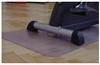Fitness Equipment Floor Protection Mat 220 cm x 100 cm Clear