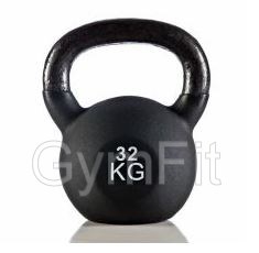 Gym-Fit 32KG Neoprene Kettlebell