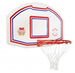 Red, White & Blue Backboard And Ring
