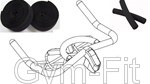 Star Trac Spin Bike NXT  Handle Bar Re-Cover Kit Rubber Tubes & Tape, fits 727-0025, 7270025 handle bars with 1 inch OD bar,