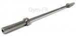 Olympic Bar  7ft Steel Series Bar (1500lbs / 681kg test) - Brushed Steel with Bearings