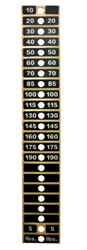 Weight Stack Decals - 5 to 295