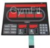 Star Trac E Series Treadmill  Stick On  Overlay Keypad Assy