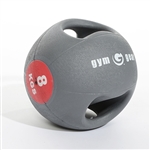 Double Grip Medicine Ball  5kg Pink Colour Coded