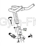 Schwinn IC Pro Spin Bike - Handle Bar Plastic Slider