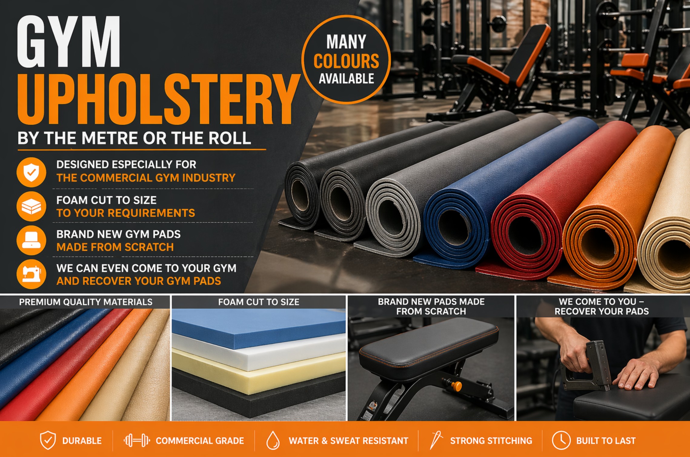 Gym Upholstery